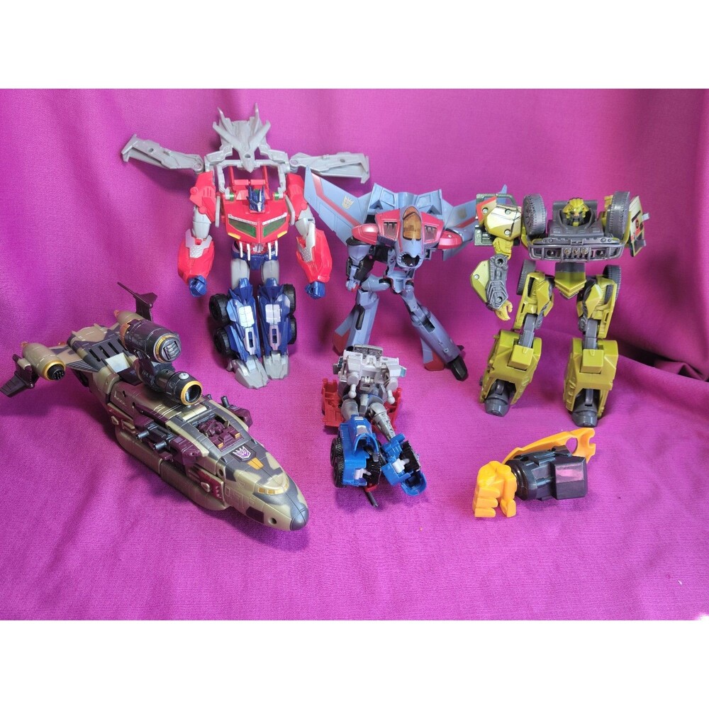 Transformers Hasbro Lot Action Figures Replacement Parts Cybertron Ultra AS-IS